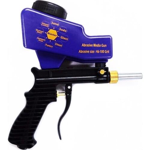 Anti-rust Sand Blaster Spray Gun Adjustable Sand Blaster Gun Portable Sand Blaster