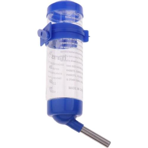 High Quality 125ML No Drip Drinking Water Bottle for Guinea Pig Hamster Pet Small Animal