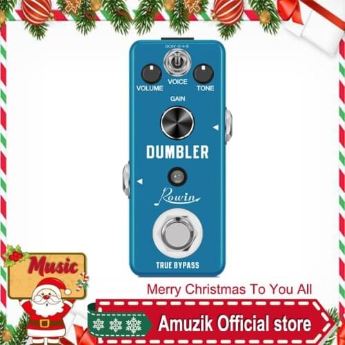 Rowin LEF-315 Dumbler Analog Dumble Amp Emulator Guitar Effect Pedal True Bypass