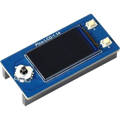For Raspberry Pi Pico 1.14Inch IPS Screen LCD Display Module 65K RGB Colors 240X135 Pixels Embedded St7789 Driver