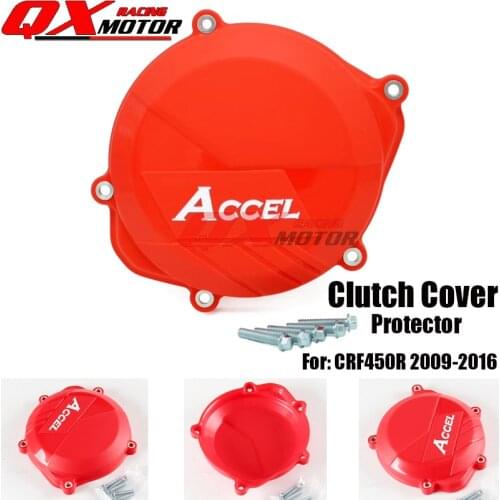 Motorcycle Plastic Clutch Cover Protector Protection Cover For CRF 450R CRF450R 2009-2016 MX Motocross free shipping