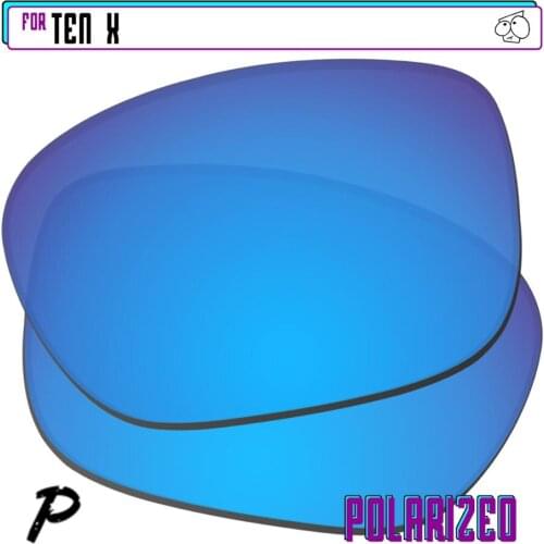 EZReplace Polarized Replacement Lenses for - Oakley Ten X Sunglasses - Blue P
