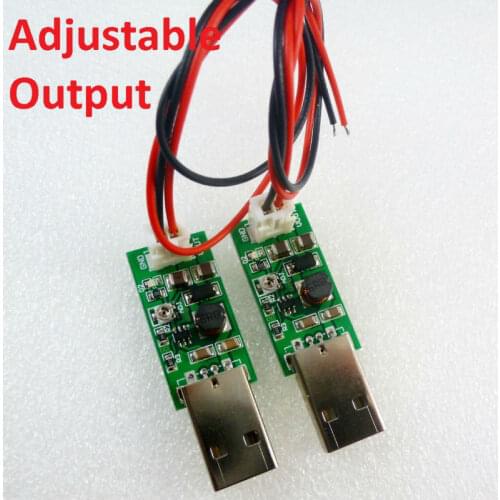 Tb293 2pcs Dc Dc Converter Usb 5v To 6v-15v Adjustable Output Boost Voltage Conversion Module, Suitable For Portable Power Bank