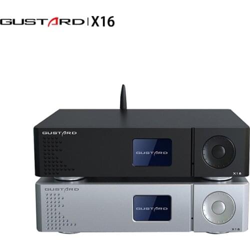 New upgrade GUSTARD DAC-X16 MQA decoder balance full decoding dual ES9068 Bluetooth 5.0 DSD512 XU216 USB IIS DAC