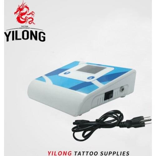 YILONG Original adjustable permanent makeup digital tattoo power supply kit for eyebrow lip free shipping