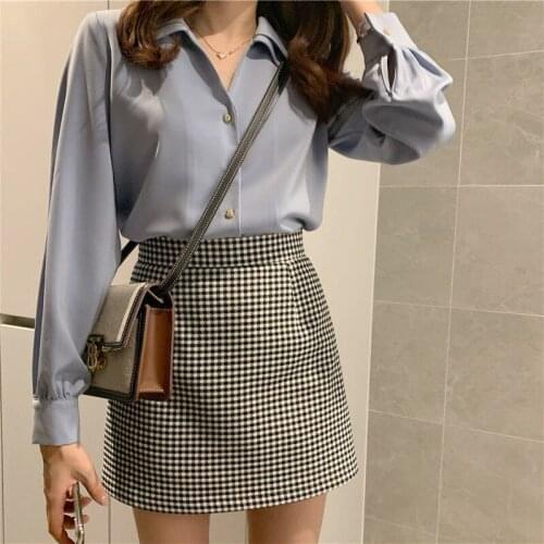 Women Blouse Spring Autumn Clothing Long Sleeve Top Shirt Womens Chiffon Shirt Women Blusas Ropa De Mujer