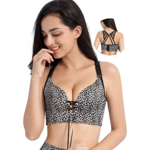 New Sexy Plus Size Bras For Women Seamless Bra Push Up Brassiere Big Large Cup Underwear plus size bra