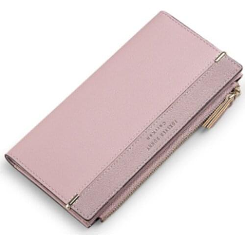 Women Wallet Purse Mini Leather Coin Card Key Ring Pouch Purse Zipper Wallet Change Small Bag /BY