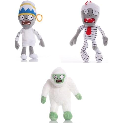 1pcs 30cm Plants vs Zombies Plush Toys PVZ Zombies Mummy Zombies Plush Soft Stuffed Toys for Children Christmas Gifts