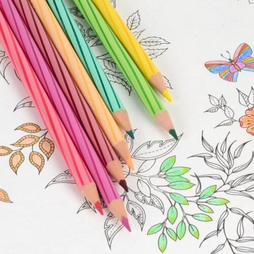 12/24/36 Colored Pencils Professional Watercolor Pencils for Drawing Sketching Art Supplies Students Stationery