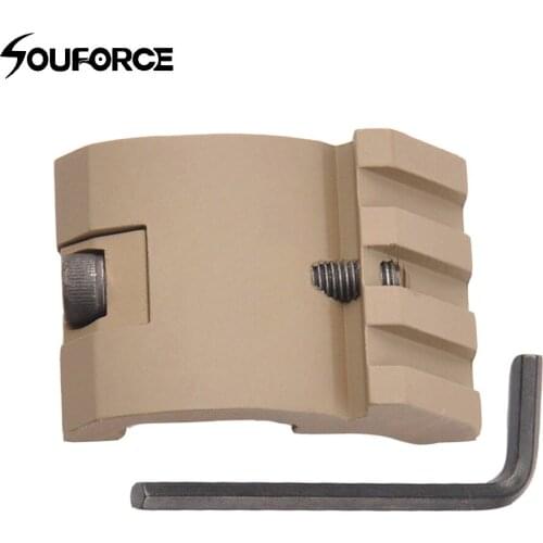 45 Degree Mount 20mm Ultra Offset Angle Picatinny Rail Mount Gun Accessories for Hunting