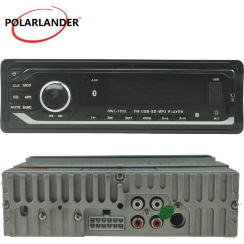 Auto radio 4 inch support Bluetooth/ USB/SD/AUX/ time fuction EQ effect 1 din remote control Car Electronics mp3 player