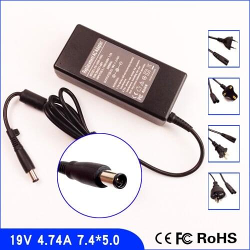 19V 4.74A Laptop Ac Adapter Power SUPPLY + Cord for HP/Compaq 8510p 8510w 8710p 8710w nc2400 nc4400 nc6400 nc6310 nc6320 nc8230