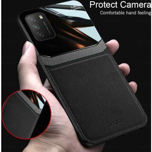 PU leather phone case For Xiaomi Poco M3 Pro 5G Comfortable texture to protect the back shell for poco pocophone m3 pro Cover