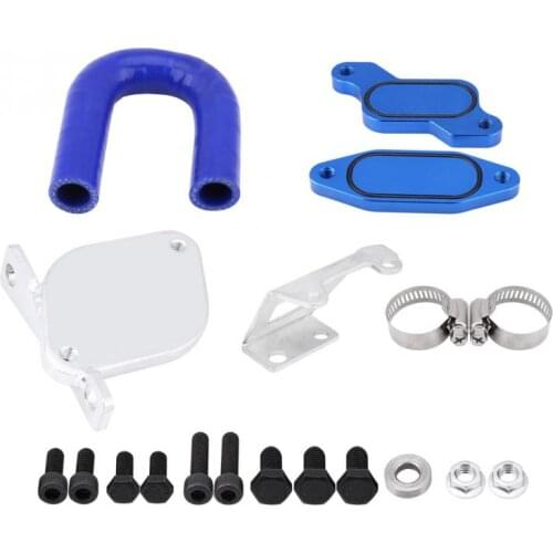 For Chevy GMC 6.6L LMM Diesel 05.2007-2010 Exhaust Gas Recirculation Valve Cooler Delete Kit