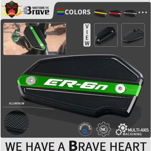 For KAWASAKI KAWASAKI ER6N 2009 2010 2011 2012 2013 2014 2015 2016 Motorcycle Front Fluid Reservoir Cover Cylinder Brake Cap