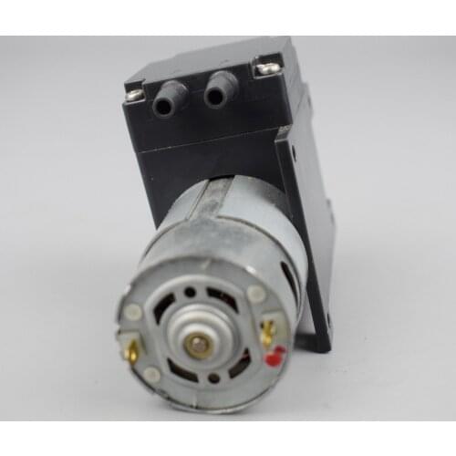 12V DC Mini high vacuum pump -80KPA oil free hig flow air inflating pump 10LPM portable high pressure air compressor 2.0bar