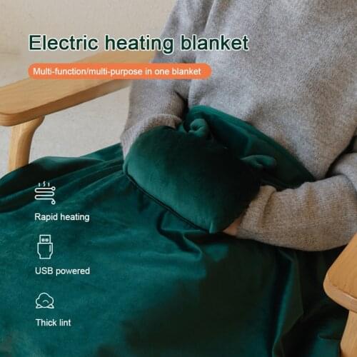 USB Multifunctional Electric Blanket Waterproof Heating Blanket Constant Temperature Heating Thickened Warming Products