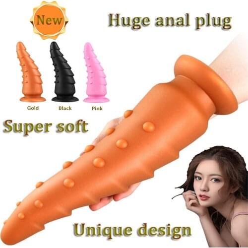 Huge Silicone Anal Dildo Penis Big Butt Plug Animal Dildo Prostate Massage G spot Masturbation Sex Toys for Women Men Gay Erotic