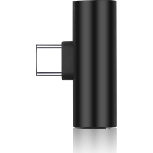 2 In 1 Type C To 3.5mm Headset Jack Charging Converter USB Type-C Audio Adapter Portable For Xiaomi 6 Huawei P10 Mate 20