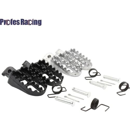 Motorcycle Foot Pegs Foot Rests Footpegs ForSuzuki DL650 V-Strom 2004-2012Yamaha PW50 PW80 TW200 PW 50 80 TW 200 Motorbike