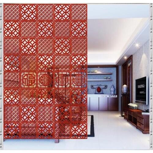 5pcBiombo Hanging wall panels stylish mobile wood entrance living room bedroom hotel restaurant minimalist modern Chinese carved