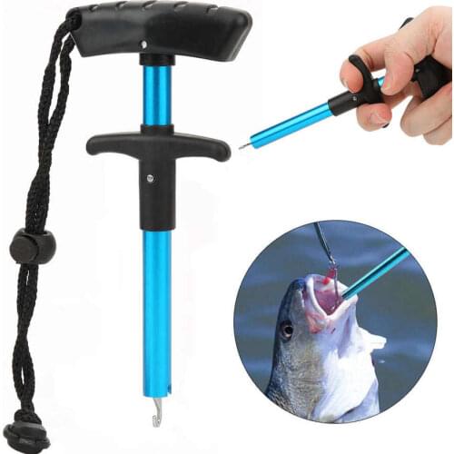 Portable Fish Hook Out Extractor T-type Fish Hook Remover Hooks Detacher Tools Special Fishing Gear Supplies Fishing Tool