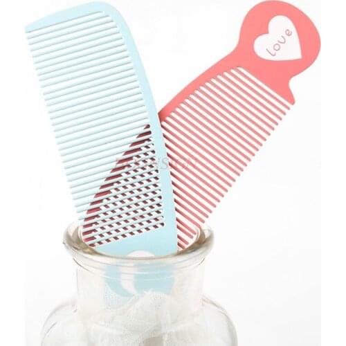 Portable Metal Comb Anti Static Fine Tooth Combing Cooked Household Long Hair Anti-static Head Combs Adult Cute Hairbrush Sale