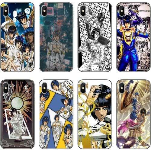 Bruno Bucciarati JoJos Bizarre Adventure Case For Samsung Galaxy M30 A70 A60 A50 A40 A30 A10 A9 A8 A6 J8 J4 J6 Prime Plus 2018
