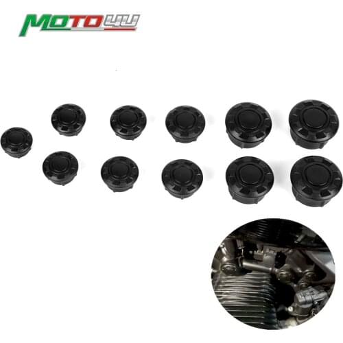 Motorcycle Frame Hole Cover Caps Plug Decor Set Motorbike Accessories For For Bmw R NINE T R Ninet R9t 2014 2015 2016 2017 2018