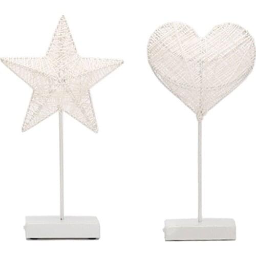 LED Rattan Small Table Lamp Modeling Lamp Home Room Desktop Ornament Decorative Lighting Eye-protect RERI889