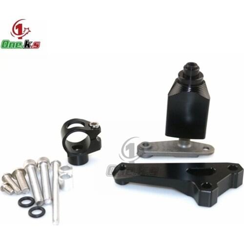 Universal Motorcycle Adjustable Steering Damper Stabilizer Mounting Bracket For BMW S1000RR 2014 2015