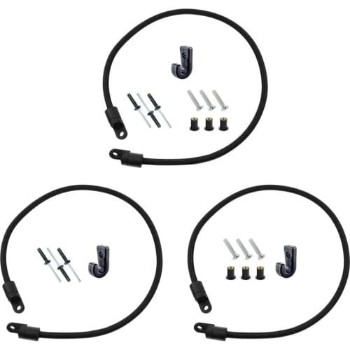 1 Set Kayak Paddle Keeper Boat Rivets Easy to Install 0.6m Length Cord Parts