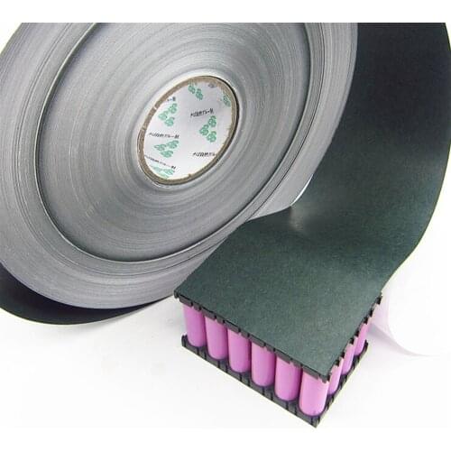 1m 120mm 18650 Battery Insulation Gasket Paper Li-ion Cell Insulating Patch Pads 0.2mm Thickness