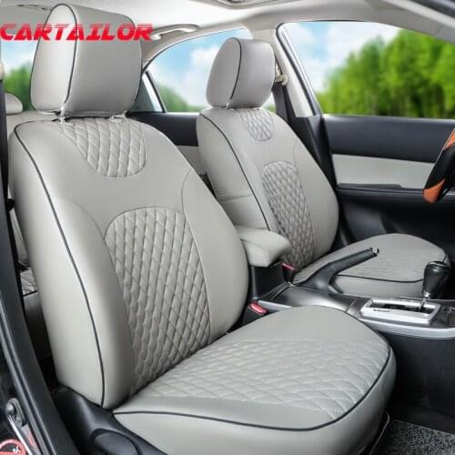 CARTAILOR auto seat covers for nissan fuga car seats PU leather seat cover accessories set custom cover for cars seat protection
