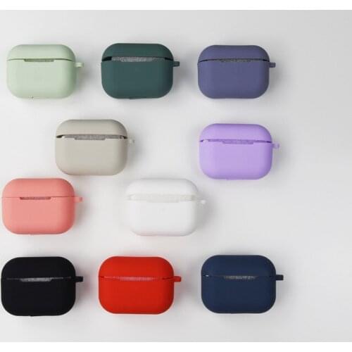 New earphone Case Protective Silicone Cover Skin for Airpods 3 pro Bluetooth Earphone Case Accessories wholesale 1000pcs/lot