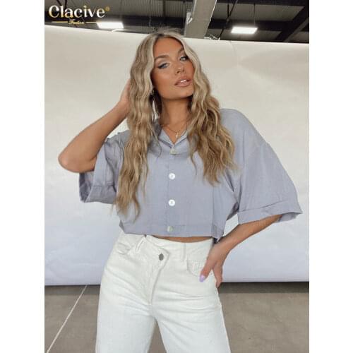 Clacive Women's Dress Shirts