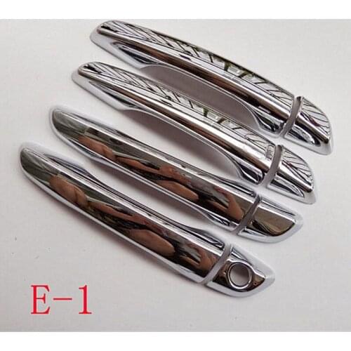 Car Door Handle Decoration Cover For Hyundai New Accent 2018 Chrome Car Styling Stickers Auto Accessories 8Pcs