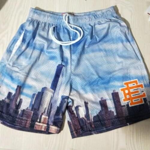 Eric Emanuel EE Basic Shorts Men New Jogging Fitness Shorts Training Quick Dry Men Bodybuilding Casual Beach Mesh Short Pants