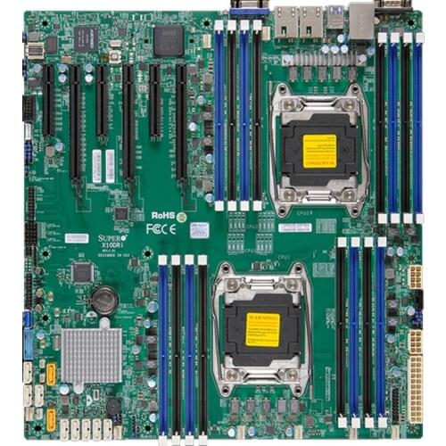 Ultramicro x10dri dual server motherboard, C612 chip lga2011 pin e5v4v3 remote management IPMI