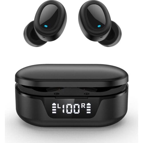 TWS Stereo HiFi Music Headphones Wireless Bluetooth Earphone Sport Waterproof Earbuds With Microphone Touch Control Headset
