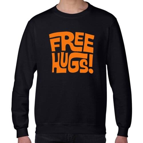 TARCHIA 2021 new brand hoodies sweatshirt personalized man women casual parental sprots survetement homme Free Hugs Logo 0807001