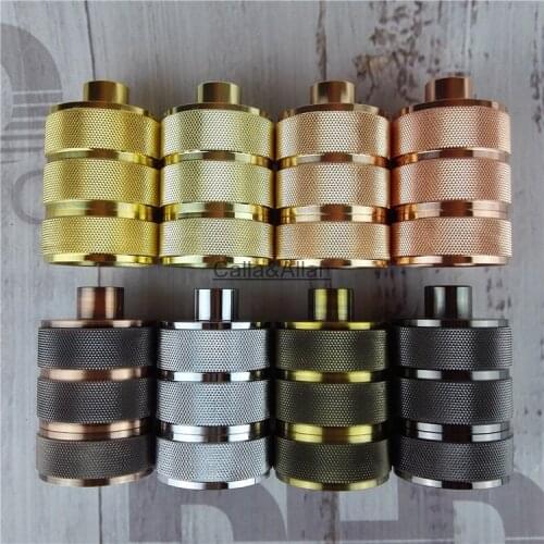 Wholesales 8 colors aluminum Retro Vintage Edison E27 Screw Bulb Antique Brass Base Lamp Bulb Holder Pendant Lighting Socket