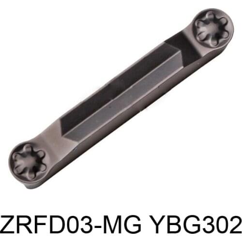 Original ZRFD03-MG YBG302 ZRFD 03 Carbide Inserts herramientas de torno Lathe Tools Turning Tool Carbide Inserts CNC Cutter