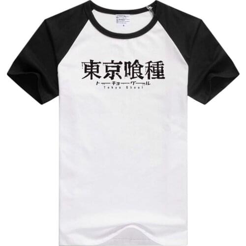 Tokyo Ghoul Anime Kaneki Ken short sleeve casual Men Women T-shirt Comfortable Tshirt Cool Print GA580