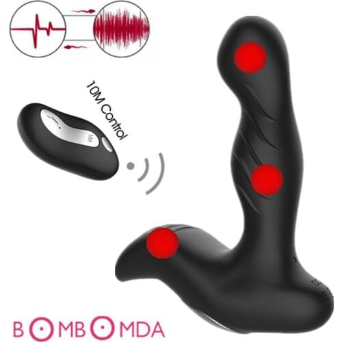 Vibrator For Man StrapOn Dildo Remote Control Prostate Massager G-spot Vibrator Vagina Clitoris Stimulator Anal Plug Sex Toys
