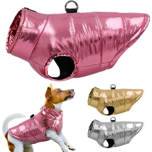 Waterproof Dog Clothes For Small Medium Dogs Vest Jacket Warm Pet Dog Coat Clothing For Chihuahua French Bulldog Clothes S-2XL