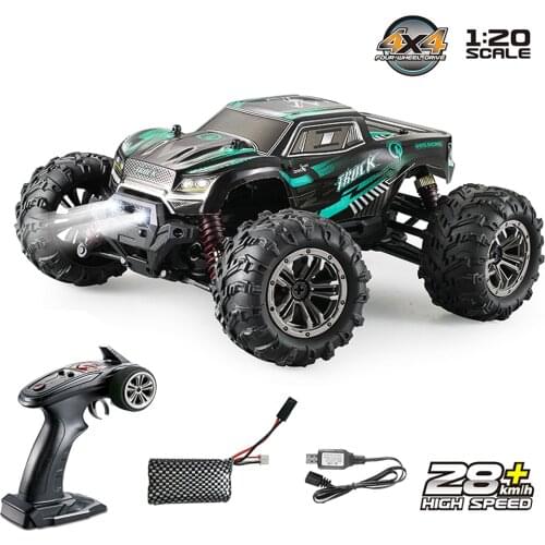 Xinlehong 9145 RC Car 1:20 4WD Brushed Driving Desert Truck Drive Bigfoot Remote Control Car Model Off-Road Speed Vehicle Toys