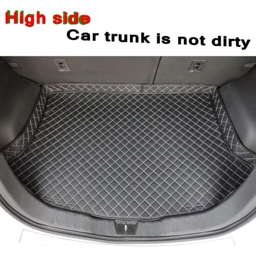 ZHAOYANHUA Custom fit Heightened side car Trunk mats for Citroen C4 PICASSO C2 C3-XR C4L C5 C6 C-Quatre C-Elysee C-Triomphe fuka