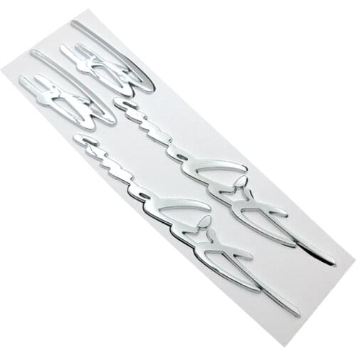 1 Pair New Motorcycle Chrome Sticker Emblem Badge Decals 3D ABS Plastic Tank Wheel Logo For Suzuki Bandit 600 650 1200 1250 2021